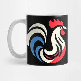 france rooster Mug